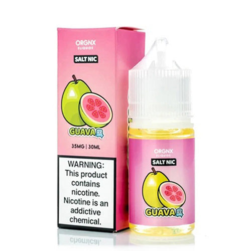 ORGNX (LIQ Salt)(30mL)  -  Qty per pack 1 Guava Iced 35mg