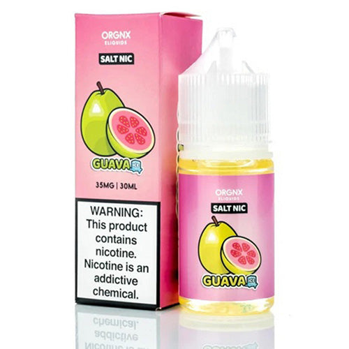 ORGNX (LIQ Salt)(30mL)  -  Qty per pack 1 Guava Iced 50mg