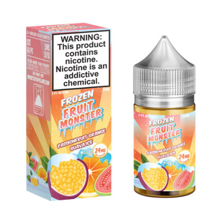 Jam Monster (LIQ Salt)(30mL) Frozen  -  Qty per pack 1 Passionfruit Orange Guava Ice 24mg