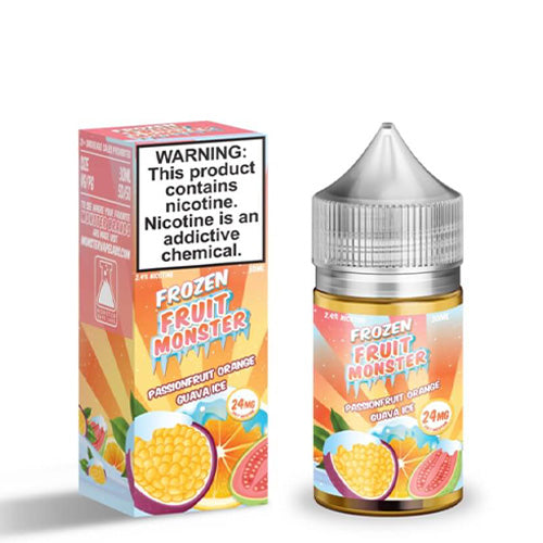 Jam Monster (LIQ Salt)(30mL) Frozen  -  Qty per pack 1 Passionfruit Orange Guava Ice 48mg