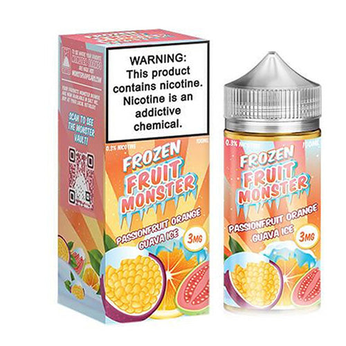 Jam Monster (LIQ FB)(100mL) Frozen  -  Qty per pack 1 Passionfruit Orange Guava Ice 00mg