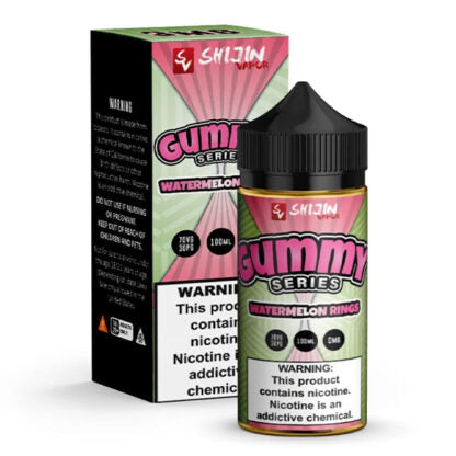 Gummy O's (LIQ FB)(100mL)  -  Qty per pack 1 Watermelon Rings 00mg