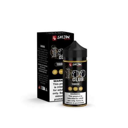 100 Club (LIQ FB)(100mL)  -  Qty per pack 1 Tobacco 00mg