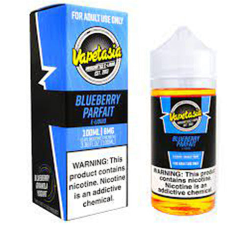 Vapetasia (LIQ FB)(100mL)  -  Qty per pack 1 Blueberry Parfait 00mg