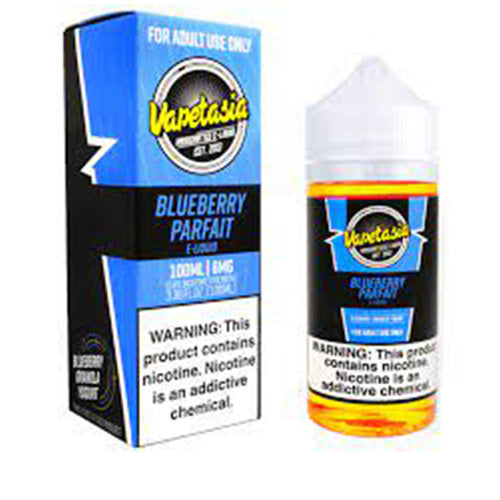 Vapetasia (LIQ FB)(100mL)  -  Qty per pack 1 Blueberry Parfait 03mg