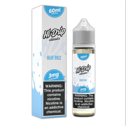 Hi Drip (LIQ FB)(60mL) *  -  Qty per pack 1 Blue Razz 00mg