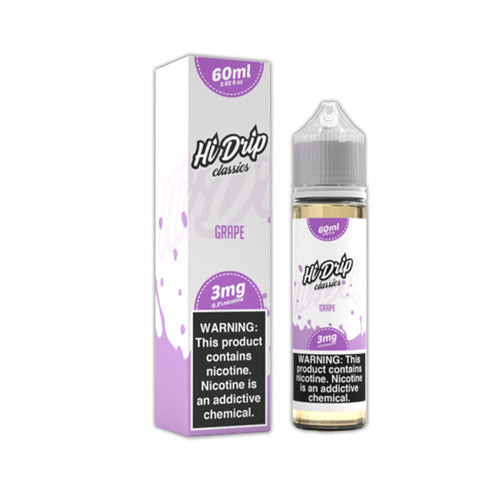 Hi Drip (LIQ FB)(60mL) *  -  Qty per pack 1 Grape 00mg