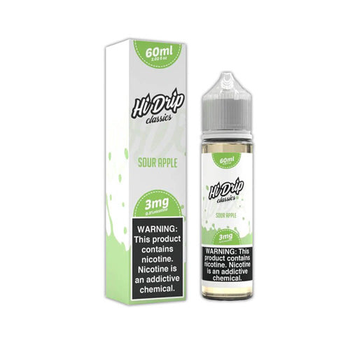 Hi Drip (LIQ FB)(60mL) *  -  Qty per pack 1 Sour Apple 00mg