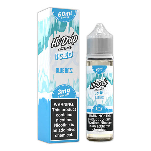 Hi Drip (LIQ FB)(60mL) *  -  Qty per pack 1 Blue Razz Iced 00mg