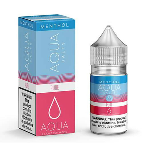 Aqua (LIQ Salt)(30mL) TF-Nic  -  Qty per pack 1 Pure Menthol 35mg