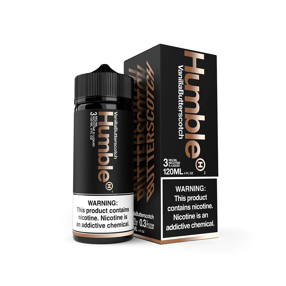 Humble (LIQ FB)(120mL) TFN  -  Qty per pack 1 Vanilla Butterscotch "Hop Scotch" 03mg