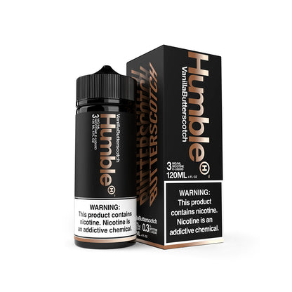 Humble (LIQ FB)(120mL) TFN  -  Qty per pack 1 Vanilla Butterscotch "Hop Scotch" 06mg