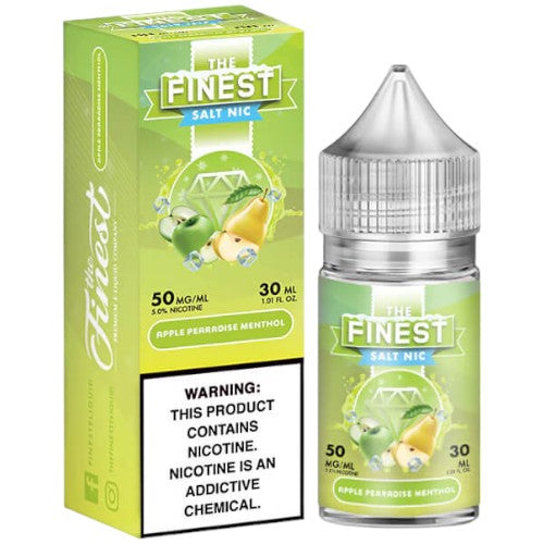 Finest (LIQ Salt)(30mL)  -  Qty per pack 1 Apple Pearadise Menthol 30mg