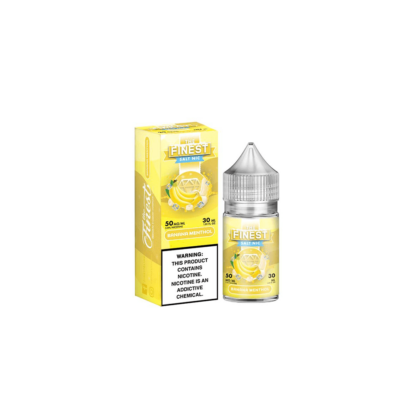 Finest (LIQ Salt)(30mL)  -  Qty per pack 1 Banana Menthol 30mg