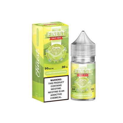 Finest (LIQ Salt)(30mL)  -  Qty per pack 1 Honeydew Menthol 50mg