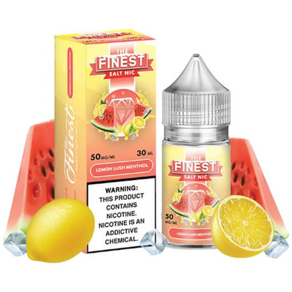 Finest (LIQ Salt)(30mL)  -  Qty per pack 1 Lemon Lush Menthol 30mg