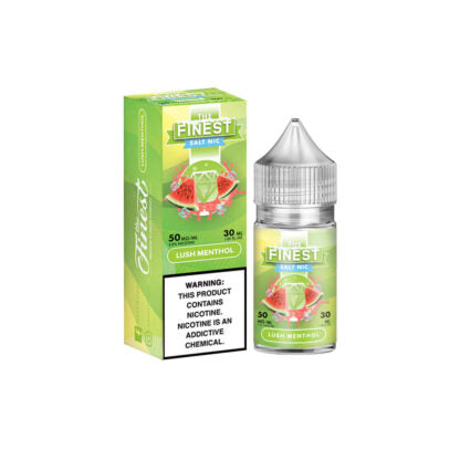 Finest (LIQ Salt)(30mL)  -  Qty per pack 1 Lush Menthol 30mg