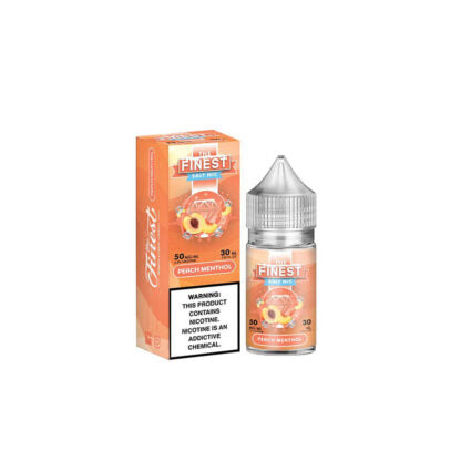 Finest (LIQ Salt)(30mL)  -  Qty per pack 1 Peach Menthol 30mg