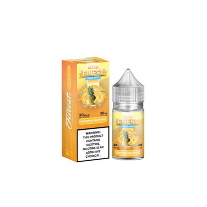 Finest (LIQ Salt)(30mL)  -  Qty per pack 1 Pineapple Menthol 30mg