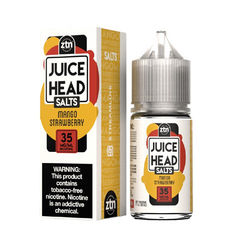 Juice Head (LIQ Salt)(30mL) TFN  -  Qty per pack 1 Mango Strawberry 35mg