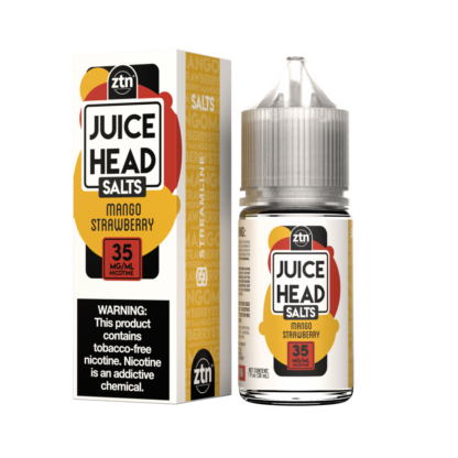 Juice Head (LIQ Salt)(30mL) TFN  -  Qty per pack 1 Mango Strawberry 35mg