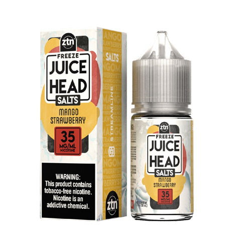 Juice Head (LIQ Salt)(30mL) TFN  -  Qty per pack 1 Mango Strawberry Freeze 35mg