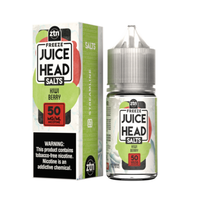 Juice Head (LIQ Salt)(30mL)  -  Qty per pack 1 Kiwi Berry Freeze (Strawberry Kiwi Freeze) 35mg