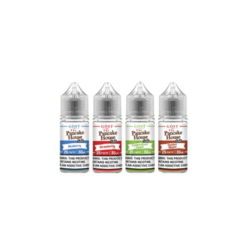 Pancake House (LIQ Salt)(30mL)  -  Qty per pack 1 Strawberry 25mg