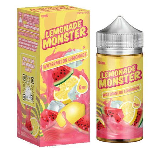 Jam Monster (LIQ FB)(100mL) Lemonade  -  Qty per pack 1 Watermelon Lemonade 00mg