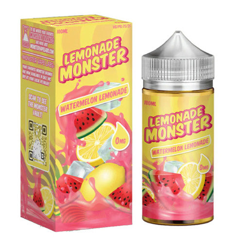 Jam Monster (LIQ FB)(100mL) Lemonade  -  Qty per pack 1 Watermelon Lemonade 03mg