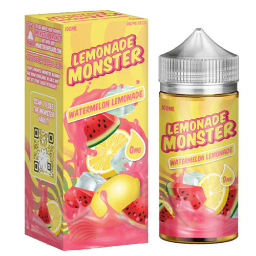 Jam Monster (LIQ FB)(100mL) Lemonade  -  Qty per pack 1 Watermelon Lemonade 06mg