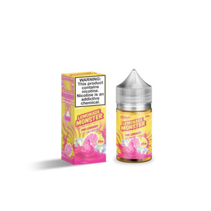 Jam Monster (LIQ Salt)(30mL) Lemonade  -  Qty per pack 1 Pink Lemonade 48mg