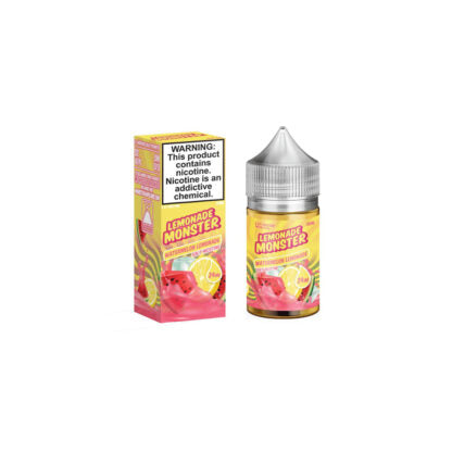 Jam Monster (LIQ Salt)(30mL) Lemonade  -  Qty per pack 1 Watermelon Lemonade 48mg