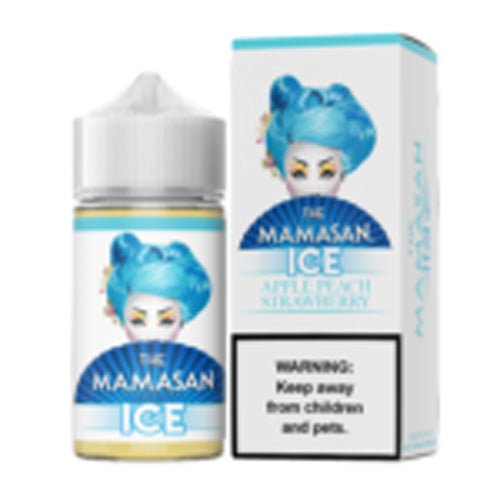 Mamasan (LIQ FB)(60mL)  -  Qty per pack 1 A.S.A.P. Ice (Apple Peach Strawberry Ice) 00mg [Disc.]