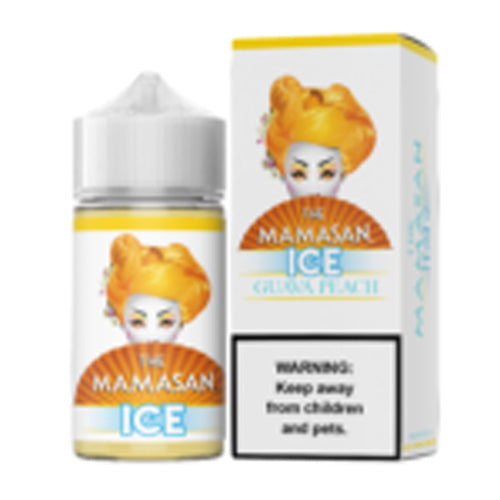 Mamasan (LIQ FB)(60mL)  -  Qty per pack 1 Guava Pop Ice (Guava Peach Ice) 00mg [Disc.]