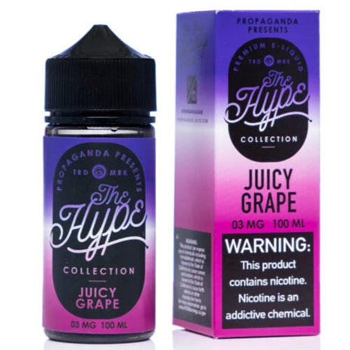 The Hype (LIQ FB)(100mL)  -  Qty per pack 1 Juicy Grape 12mg