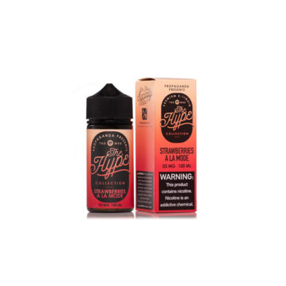 The Hype (LIQ FB)(100mL)  -  Qty per pack 1 Strawberries A La Mode 12mg