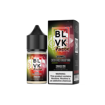 BLVK (LIQ Salt)(30mL) Fusion  -  Qty per pack 1 Kiwi Pom Berry Ice 35mg