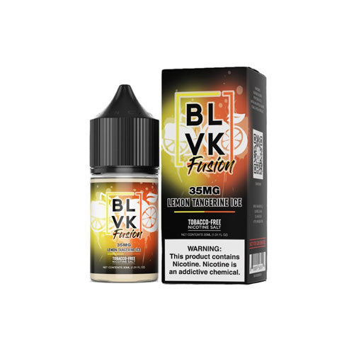 BLVK (LIQ Salt)(30mL) Fusion  -  Qty per pack 1 Lemon Tangerine Ice 35mg