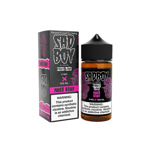 Sadboy (LIQ FB)(100mL)  -  Qty per pack 1 Fruit Punch Berry 00mg