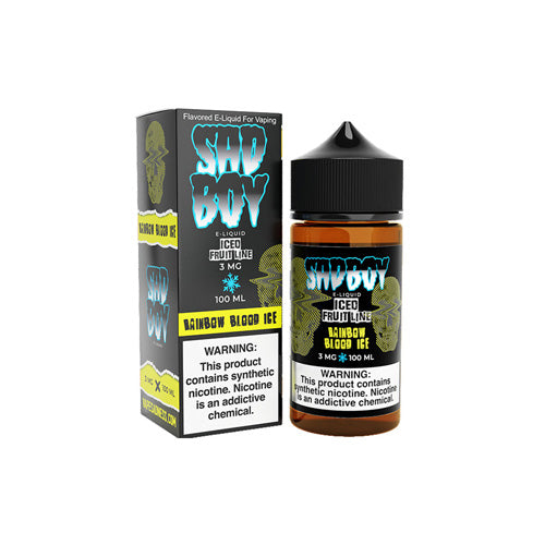 Sadboy (LIQ FB)(100mL)  -  Qty per pack 1 Rainbow Blood Ice 00mg