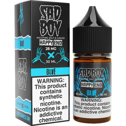 Sadboy (LIQ Salt)(30mL)  -  Qty per pack 1 Happy End Blue 28mg