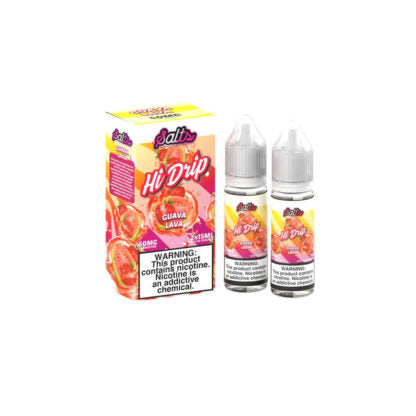 Hi Drip (LIQ Salt)(30mL; 15mL x2)  -  Qty per pack 1 Guava Lava 50mg