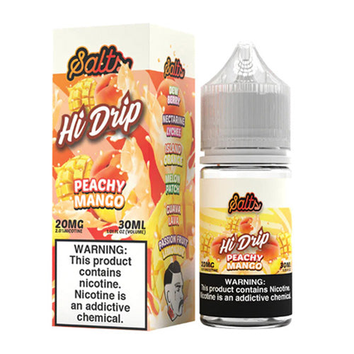 Hi Drip (LIQ Salt)(30mL; 15mL x2)  -  Qty per pack 1 Peachy Mango 20mg