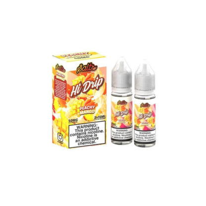 Hi Drip (LIQ Salt)(30mL; 15mL x2)  -  Qty per pack 1 Peachy Mango 20mg