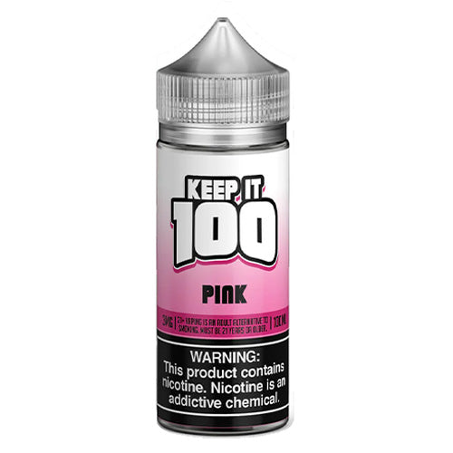 Keep It 100 (LIQ FB)(100mL) TF-Nic  -  Qty per pack 1 Pink 03mg