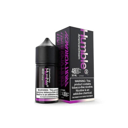 Humble (LIQ Salt)(30mL) TFN  -  Qty per pack 1 Fruit Crisp (American Dream) 48mg