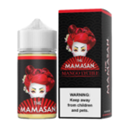 Mamasan (LIQ FB)(60mL)  -  Qty per pack 1 Bruce Leechee (Mango Lychee) 00mg [Disc.]