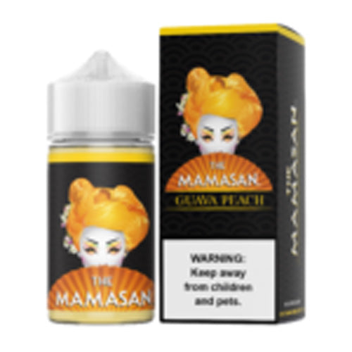 Mamasan (LIQ FB)(60mL)  -  Qty per pack 1 Guava Pop (Guava Peach) 00mg [Disc.]