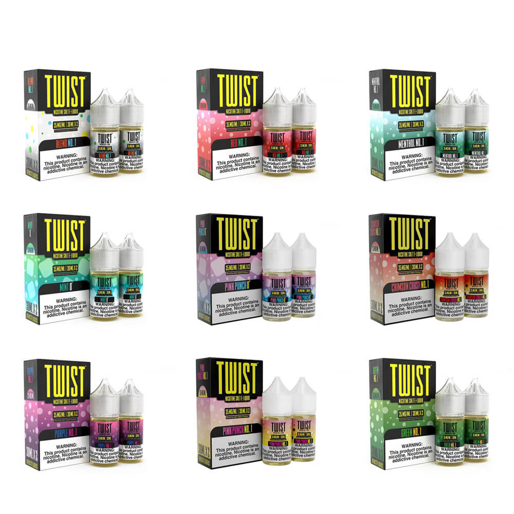 Twist (LIQ Salt)(60mL; 30mL x2)  -  Qty per pack 2 Red 0 (Ice Watermelon Madness) 35mg DUPLICATE